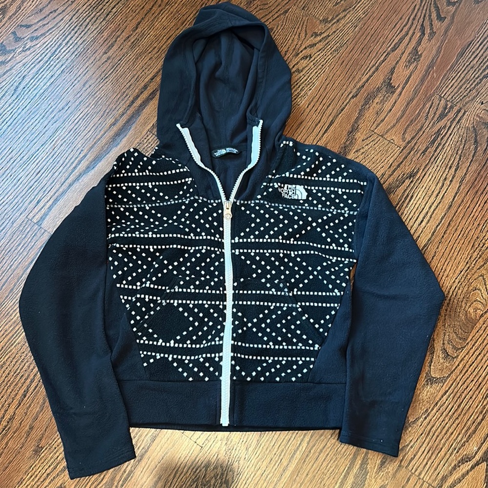 North Face Girls Fleece Jacket size 7/8